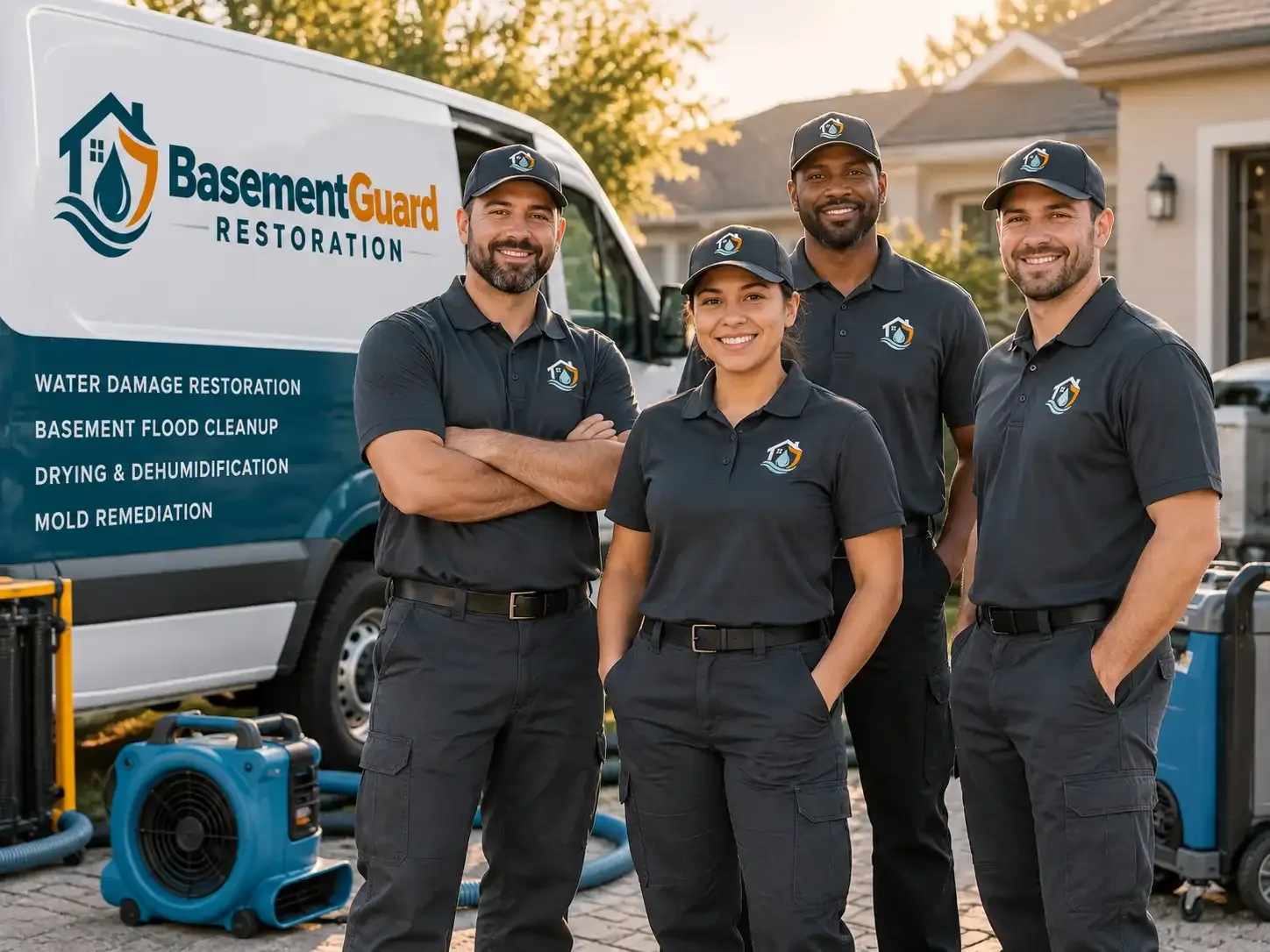 Basement Water Damage Restoration company in Rocky, OK